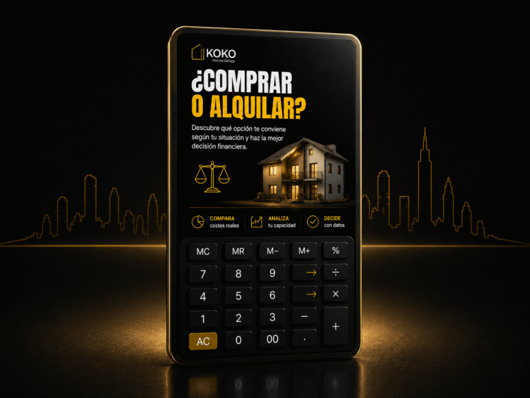 CALCULADORA: ¿COMPRAR O ALQUILAR?