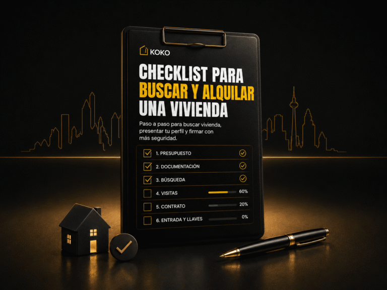 CHECKLIST BUSCAR Y ALQUILAR UNA VIVIENDA