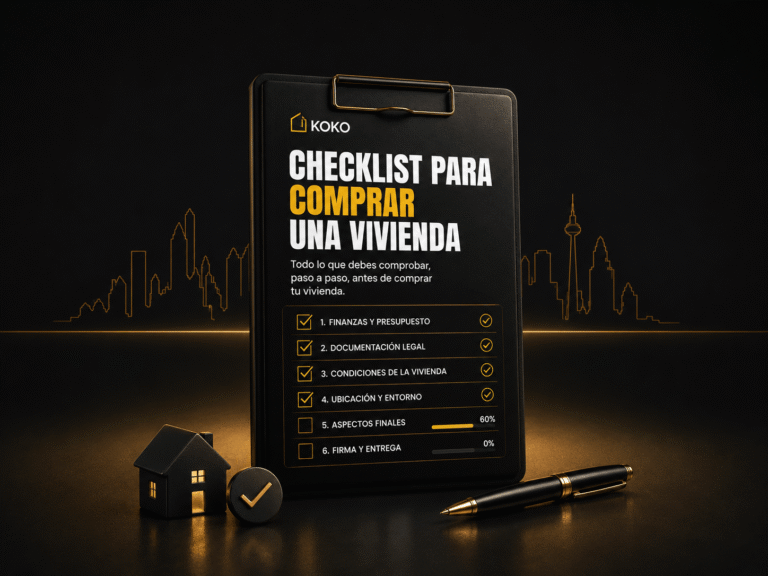 CHECKLIST PARA COMPRAR VIVIENDA