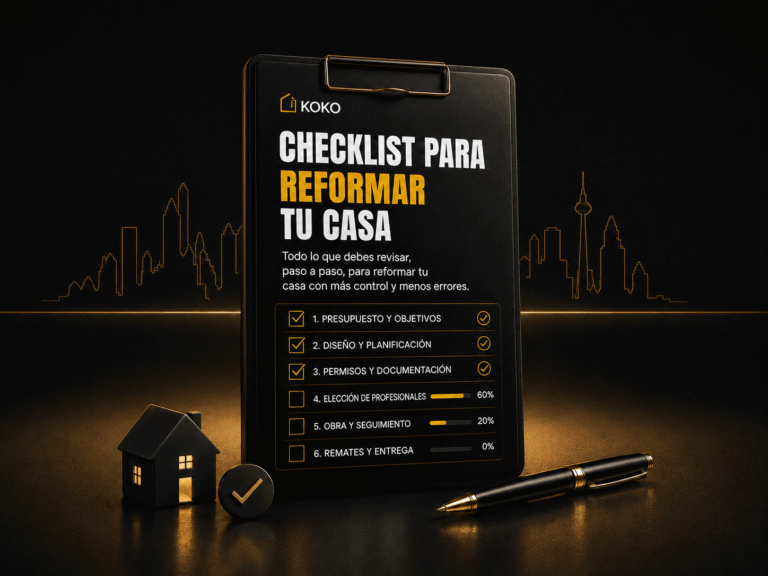 CHECKLIST PARA REFORMAR TU CASA