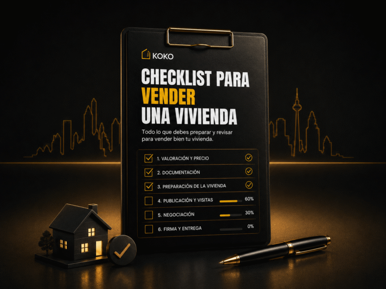 CHECKLIST PARA VENDER VIVIENDA